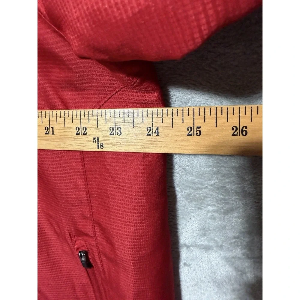 NEBRASKA Corn Huskers Jacket mens L Adidas Windbreaker Full‎ Zip red